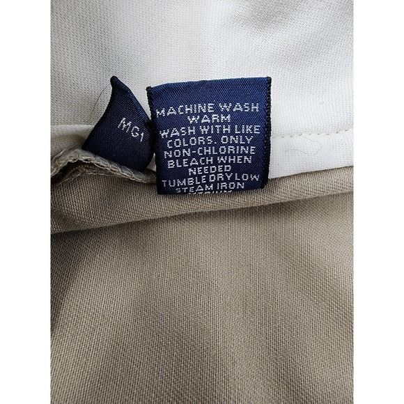 Polo Ralph Lauren Men's Chino Khaki Pants Beige Pleated 36x29‎ - Picture 8 of 10